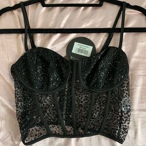 WhiteFox Bustier top
